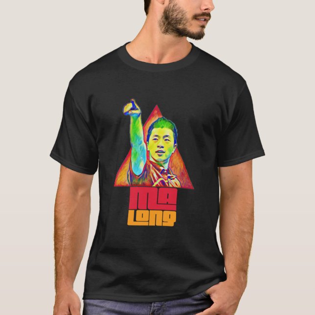 Morsa Long The Bord Tennis Star   T Shirt (Framsida)