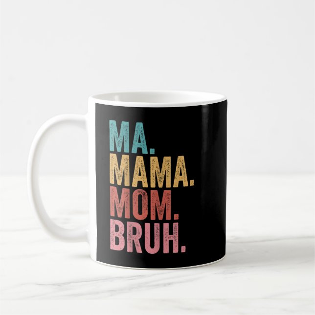 Morsa Mamma Mamma Bruh Kaffemugg (Vänster)