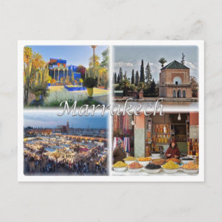 MORSA Marocko - Marrakech - Vykort