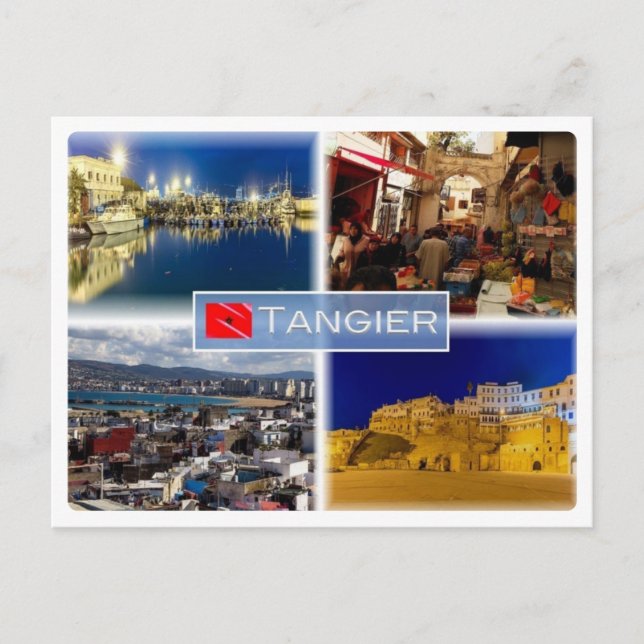 MORSA Marocko - Tangier - Vykort (Framsida)