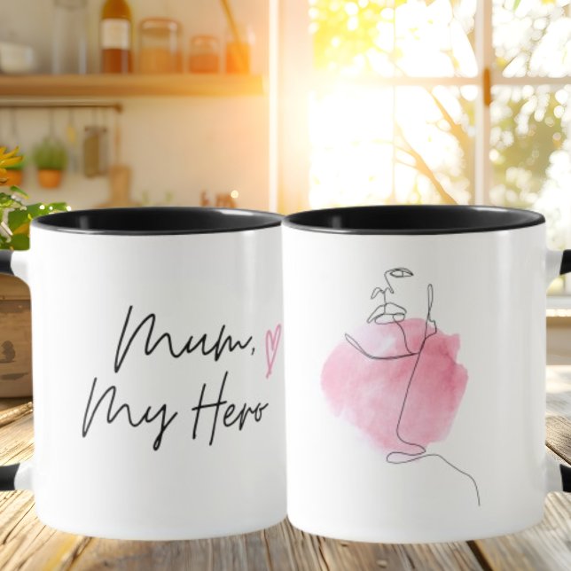 Morsa Mitt Hero Mors dag-kaffe Mugg (Skapare uppladdad)