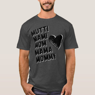Morsa Mommie Mamma Mors dag T Shirt