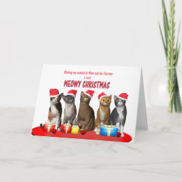 Morsa och partner, Katter i julklapp Helgkort