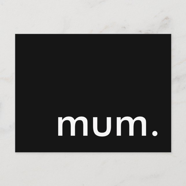 morsa. party inbjudan vykort (Framsida)