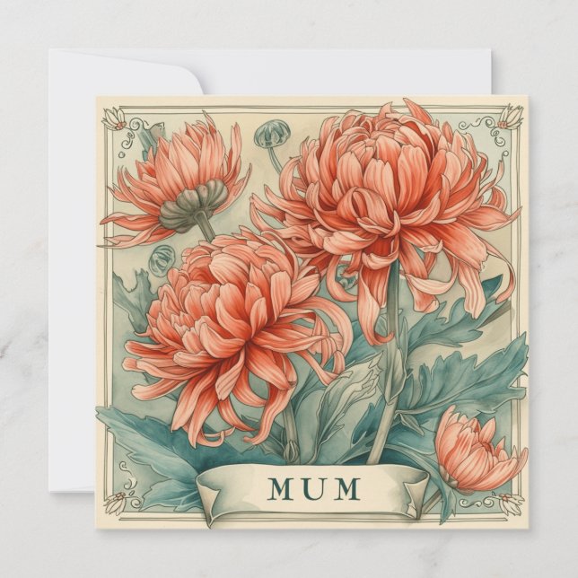 Morsa Radiance: Expressive Önskemål Julkort (Framsida)