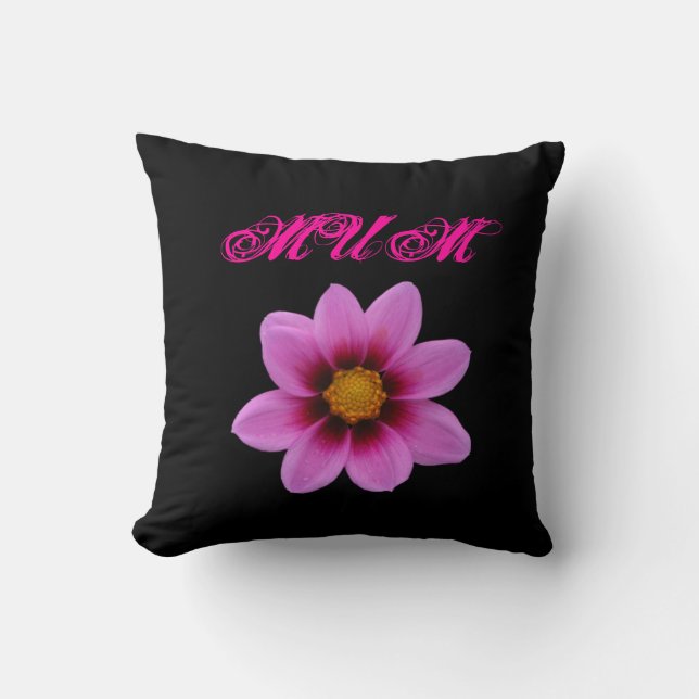 Morsa Rosa Blommigt Cushion Kudde (Framsida)