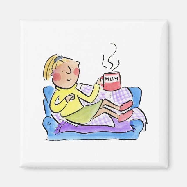 Morsa vid soffa magnet (Framsidan)