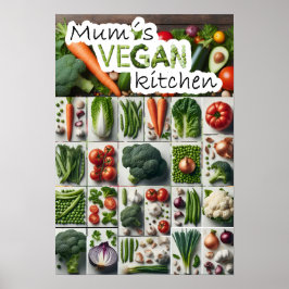 Morsa's vegan-kök poster