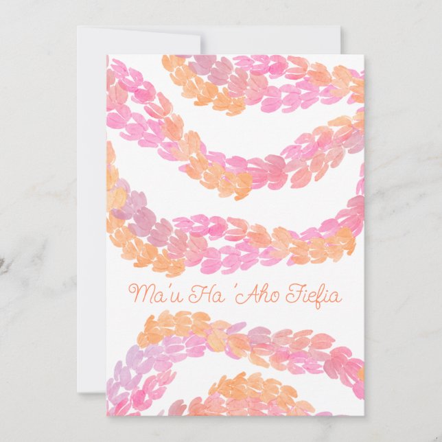 Morsa'u ha 'aho fiefia tack kort (Framsida)