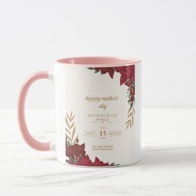 MORSDAG 2026 , BÄSTA MAMMA I VÄRLDEN MUG MUGG (Vänster)