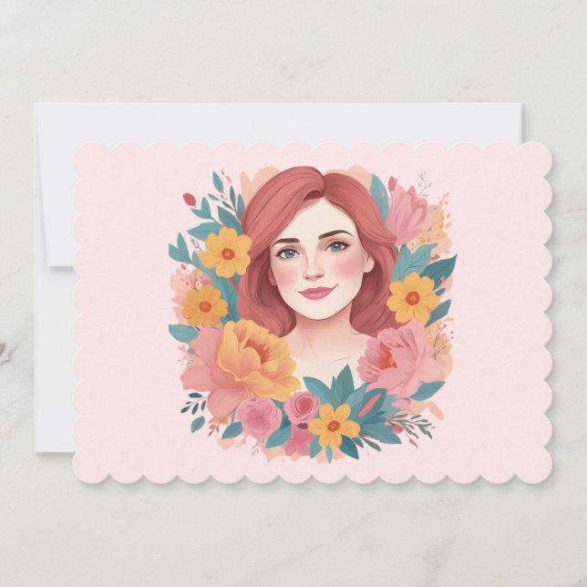 Morsdags Illustratör Julkort (Framsida)