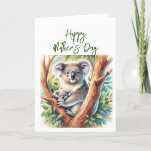Morsdags Koala Grattiskort Tack Kort