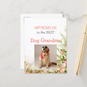 Morsdags kort från hund till hundfarmor
