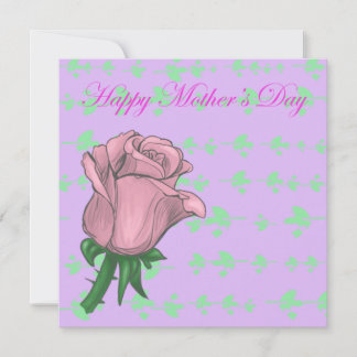 Morsdags kort med ros