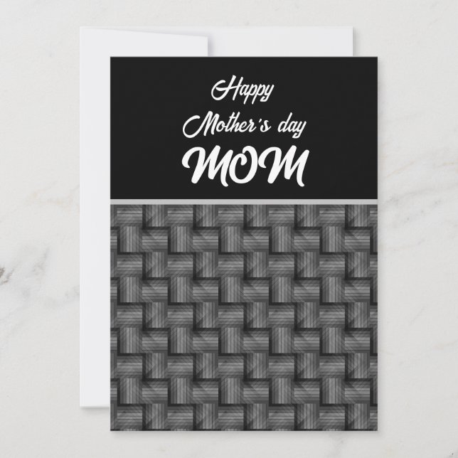 MORSDAGS PRESENT MOMMA PERSONLIG  INBJUDNINGAR (Framsida)