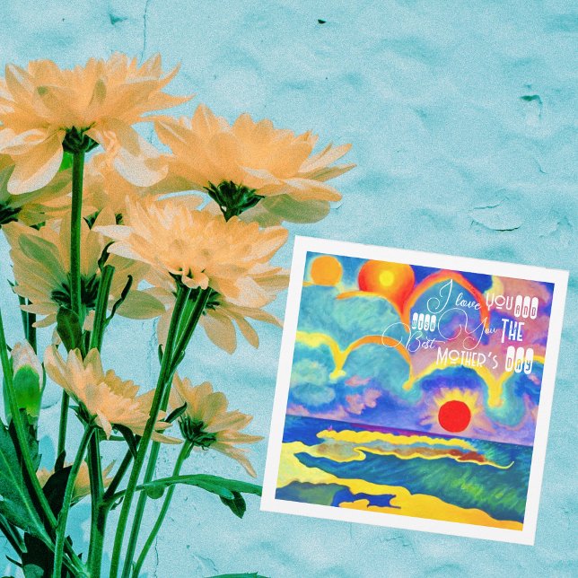 Morsdags solnedgång kort (Skapare uppladdad)