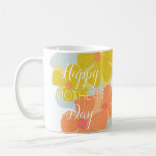 Morsdagsblommor Ram Foto  Kaffemugg