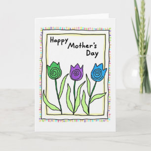 Morsdagsblommor till fru Kort