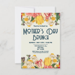 Morsdagsbrunch Inbjudningar