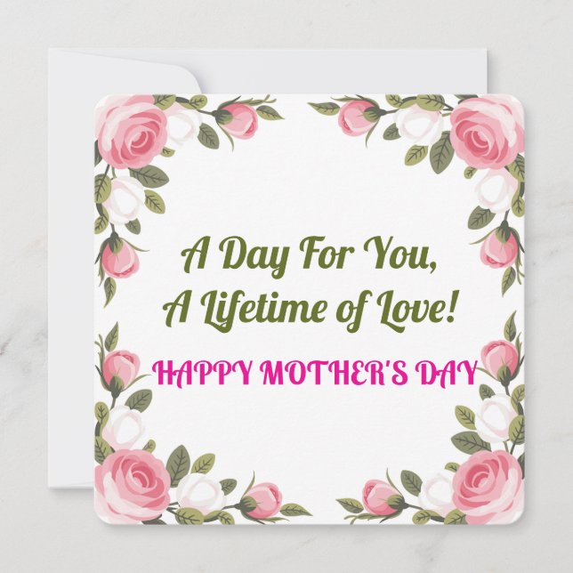 Morsdagskort – En dag för dig! (Framsida)