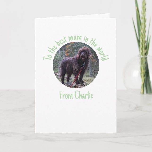 Morsdagskort Från Hunden Helgkort (Framsida)