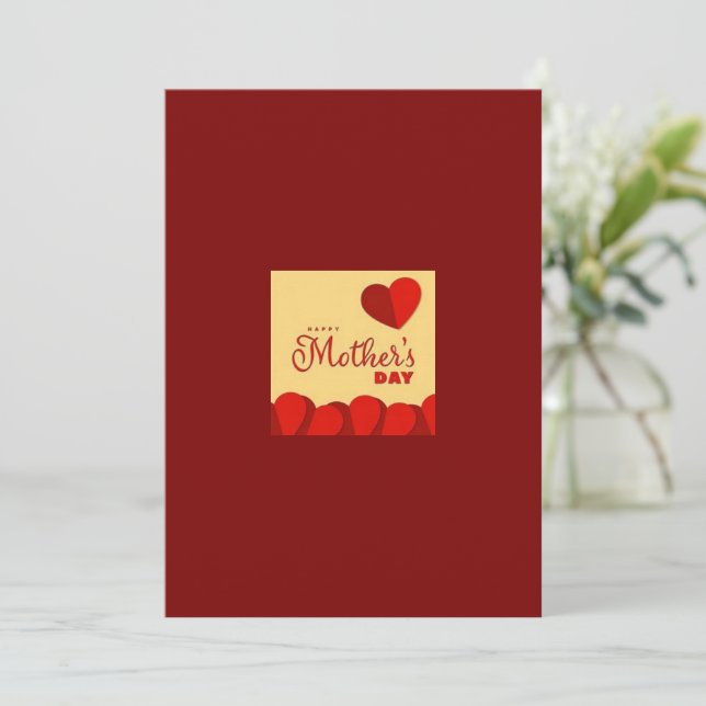 Morsdagskort Julkort (Stående Fram)