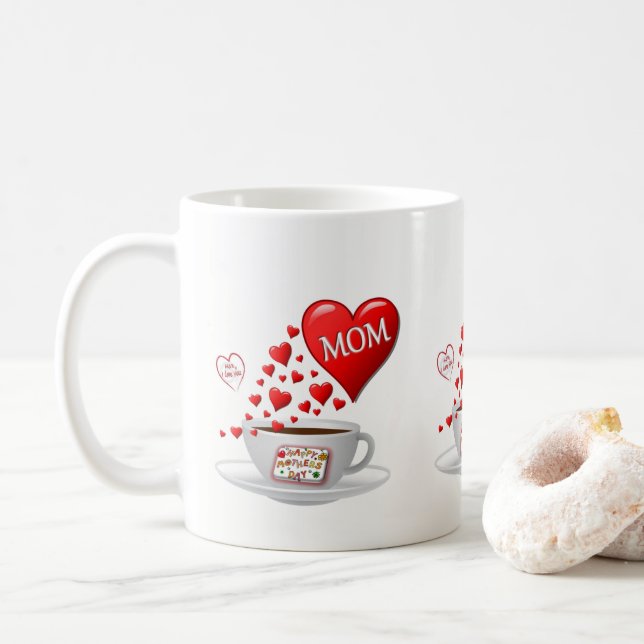 Morsdagsmuggar Kaffemugg (Med munk)