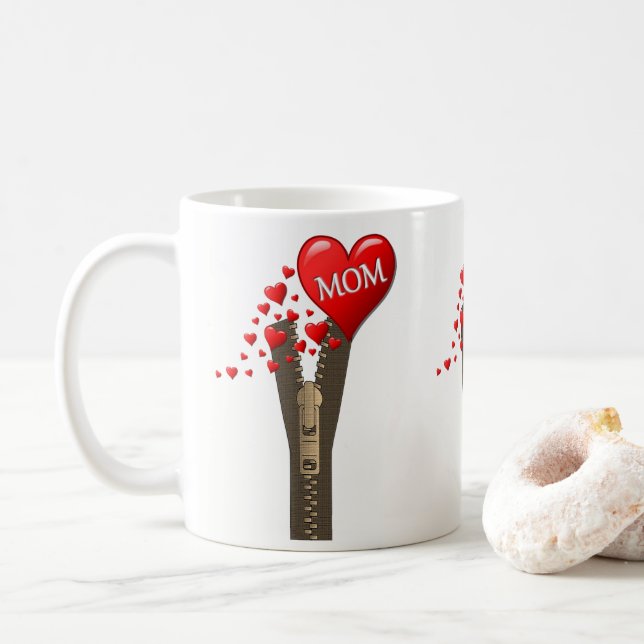 Morsdagsmuggar Kaffemugg (Med munk)