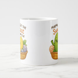 Morsdagspresent till mamma Rolig söt mamma   Jumbo Mugg