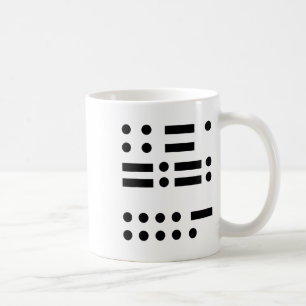 Morse Code Anti Trump 45 Feminist Resistent Tason Kaffemugg