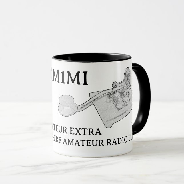 Morse Code Mug Mugg (Framsida höger)