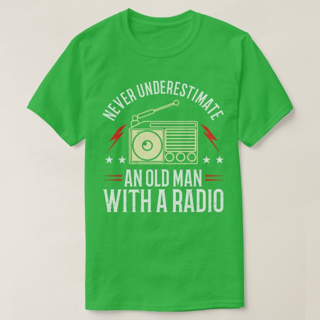 Morse Code Radio Ham Amateur Radio Operator Gift ( T Shirt (Design framsida)