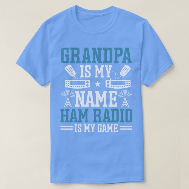 Morse Code Radio Ham Amateur Radio Operator Gift ( T Shirt (Design framsida)