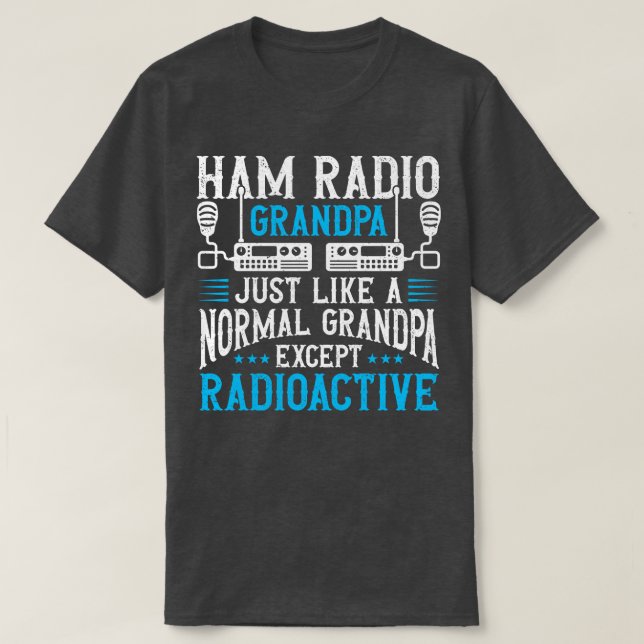 Morse Code Radio Ham Amateur Radio Operator Gift ( T Shirt (Design framsida)