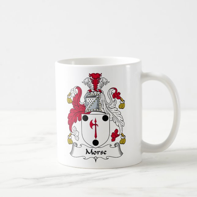Morse familjvapensköld kaffemugg (Höger)