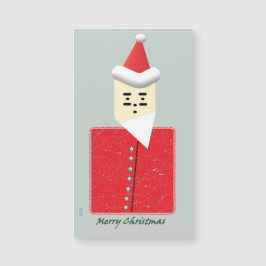 Morse Santa jul Magnetic Card