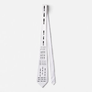 Morsealfabet"PAPPA" tie vid Brownielocks Slips