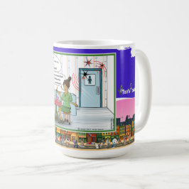 Morsekod | Absurd ordlek Humor Klassiker Kaffemugg