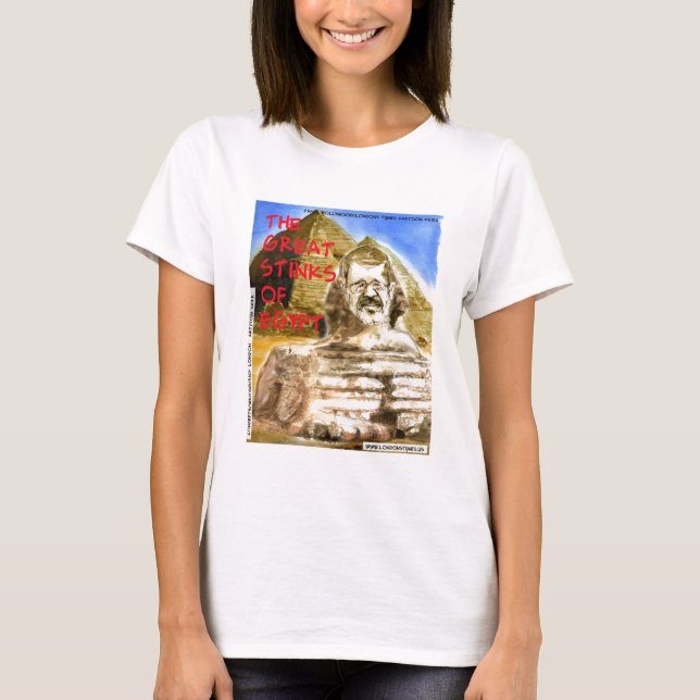 Morsi Stora Lukten Av Egypten Roligt T Shirt (Framsida)