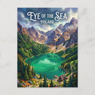 Morskie Oko Polen Vykort