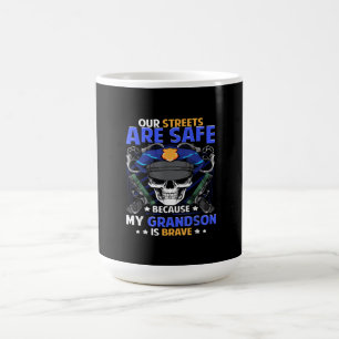 Morson Cop Thin Blue Line Grand Son Kaffemugg