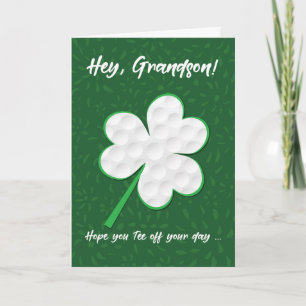 Morson Golf Sports St. Patrick's Day Shamrock Kort
