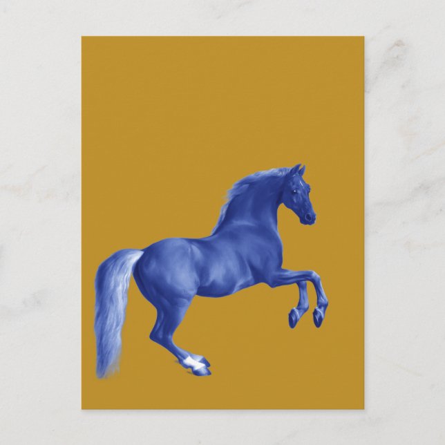 Morson på Godolphin Arabian på Guld Vykort (Framsida)