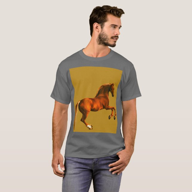 Morson på Godolphin Arabian, Whistlejejjacka T Shirt (Hel framsida)