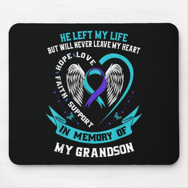 Morson Suicide Awareness Prevention Memorial Gra Musmatta (Framsidan)
