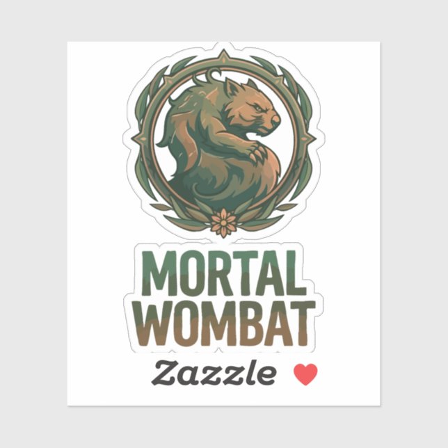 Mortal Wombat Klistermärken (Ark)