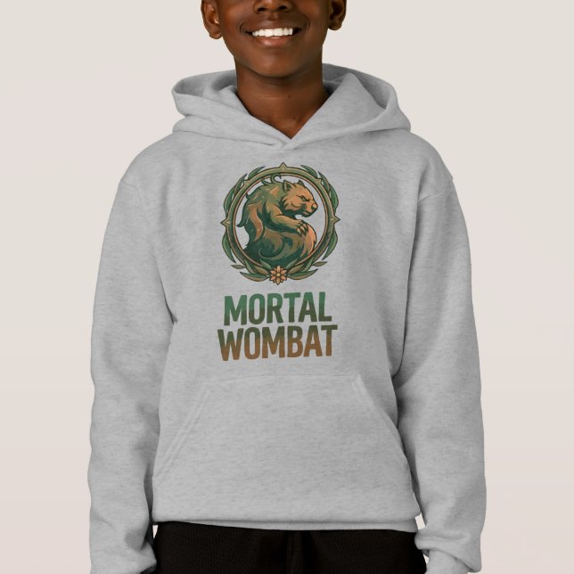 Mortal Wombat T Shirt (Framsida)