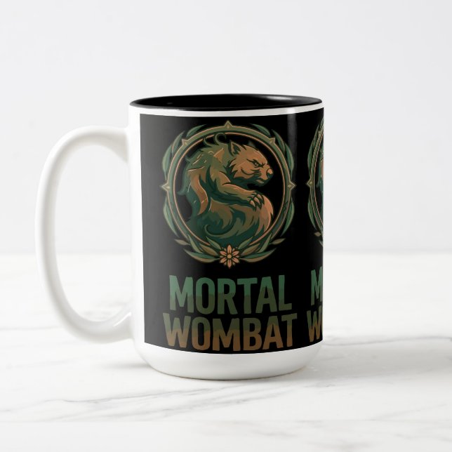 Mortal Wombat Två-Tonad Mugg (Vänster)
