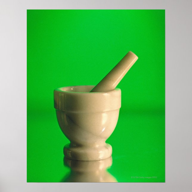 Mortar och pestle poster (Framsidan)