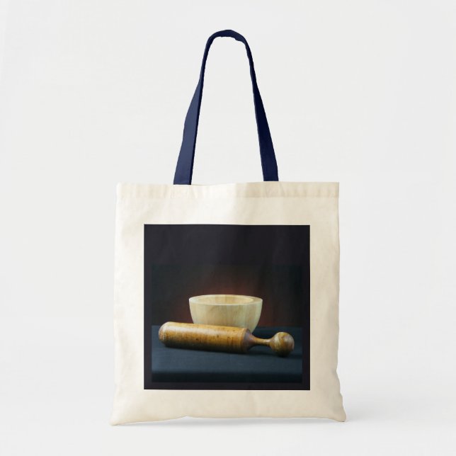 Mortar och Pestle Tote Bag Tygkasse (Framsidan)